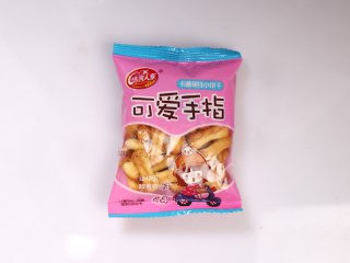 可爱手指卡通韧性小饼干