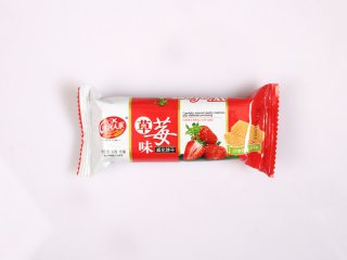 威化饼干草莓味