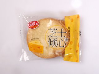 2芝士倾心味韧性饼干